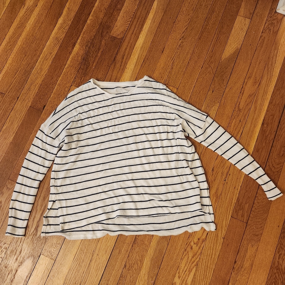 Aerie striped sweater, M